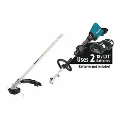 This battery-powered string trimmer features a straight shaft design with a 71-1/2-inch shaft length for extended reach. It is suitable for cutting grass, weeds, and light brush in residential and commercial landscaping tasks such as edging along fences, walls, and flower beds. Cordless operation provides freedom of movement without the hassle of cords.