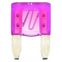 BUSSMANN Automotive Fuse: ATM Series, Fast-Acting, 4 A, 32 V DC, Non-Indicating (MPN ATM-4)