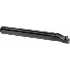 This indexable boring bar features a positive rake geometry and right-hand orientation, designed for internal turning operations such as enlarging holes, creating precise bores, and finishing internal diameters in metalworking applications.