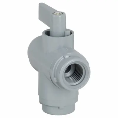OEM APPROVED VENDOR NSF 51 Compliant L-Port PVC Ball Valve - NSF 51 Compliant L-Port PVC Ball Valves