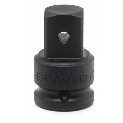 GEARWRENCH Socket Adapter: 1/2 in Input Drive Size, Manganese Phosphate - 1/2" Drive Impact Socket Adapters