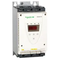 SCHNEIDER Soft Start: 208-600V AC, 17 A Output Current, With Bypass, IP20/NEMA 1, 60/50 Hz, 110V AC (MPN ATS22D17S6U)