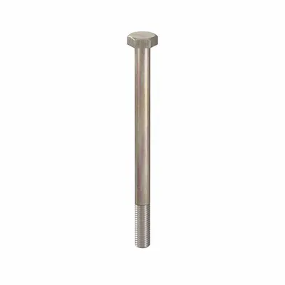 LINDSTROM Hex Head Cap Screw: Steel, Class 10.9, Zinc Yellow, M10, Metric, 140 mm lg - Class 10.9 Steel Hex Head Cap Screws