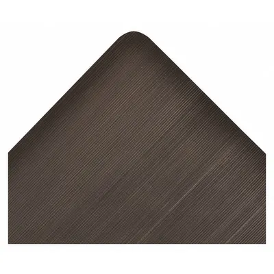 NOTRAX Antifatigue Runner: Ribbed, 2 ft x 75 ft, 1 in Thick, Black, Vinyl over PVC Foam - Wear-Resistant Antifatigue Mats