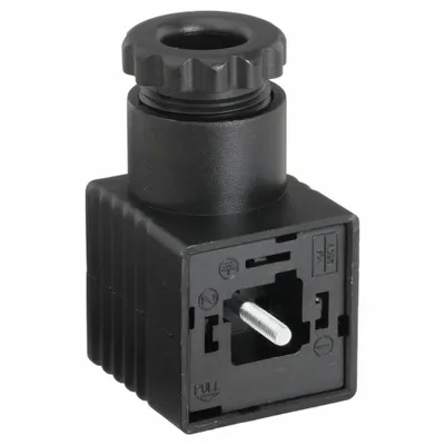 ASCO SC Connector, Connector Assembly and Spade Plug, K236034 - Valve Replacement Parts & Accessories