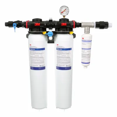 3M Water Filter System: 5 micron, 10 gpm, NPT, 24 in Overall Ht, 108,000 gal - Multi-Purpose Water Filter Systems