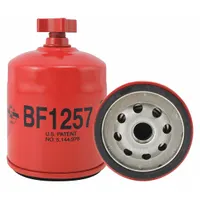 BALDWIN FILTERS Fuel Filter: Spin-On, 3 in Outside Dia, M16-1.50 Thread Size, Cellulose, Bobcat/GEHL (MPN BF1257)