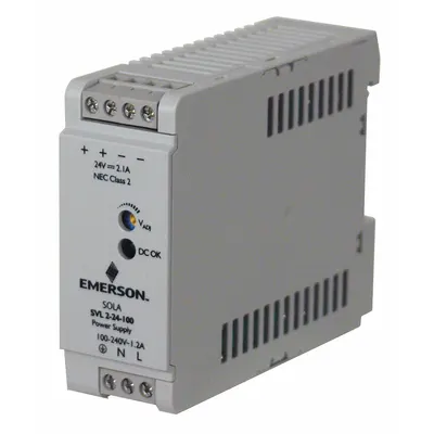 SOLAHD DC Power Supply: DIN Rail, 50 W Output Power - Rated, 2.1 A Current - Output - DIN Rail Mount DC Power Supplies