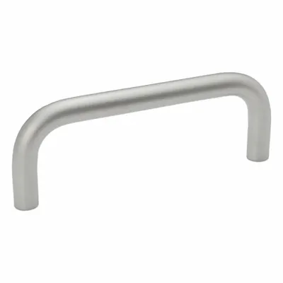 JW WINCO Pull Handle: Weld-On, Stainless Steel, Silver - Load-Rated Weldable Standard "U" Pull Handles