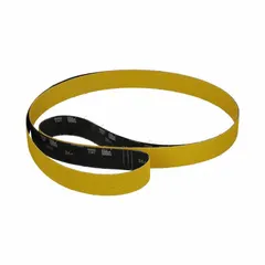 This NORTON RazorStar R990S sanding belt features a 36-grit ceramic abrasive on a Y weight polyester backing for cool-cutting performance on all metals. Measuring 2 inches wide by 132 inches long, it is suited for heavy stock removal and finishing in industrial metalworking applications.