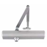 Aluminum surface closer accessory compatible with LCN 1460 series door closers. Used for surface-mounted closing control on commercial doors in offices, schools, and hospitals