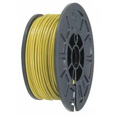 Steel tie wire for securing rebar in concrete reinforcement. 16-gauge wire in 82-foot coils, one wrap per tie. Pack of 50. Suitable for manual or automatic rebar tying tools.