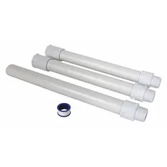 This telescopic suction tube is designed for use with 55-gallon drums in fuel transfer applications. Made of polypropylene, it adjusts from 15 1/4 inches to 29 1/4 inches in length. Compatible with FILL-RITE model SD1210H pump.