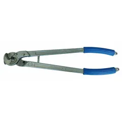 This shear-type cable cutter is designed for cutting electrical and data cables. The 24-inch overall length provides leverage, while the aluminum handle reduces weight for repeated use. Suitable for industrial, commercial, and utility applications requiring clean, precise cuts.
