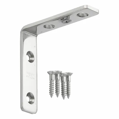 SUGATSUNE Shelf Bracket: 2 23/64 in Ht - Standard Duty Shelf Brackets