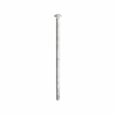 USA INDUSTRIALS Carriage Bolt: Square Neck, 3/8"-16 Thread Size, 9 in lg, Steel, Grade 2 - Grade 2 Steel Square Neck Carriage Bolts