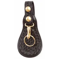 GOULD & GOODRICH, INC. Key Holder: Black, Leather (MPN B72WBR)