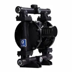 This GRACO aluminum housing air-operated double-diaphragm pump features a 1-inch NPT connection and delivers up to 50 gpm. It is equipped with a PTFE diaphragm, 316 stainless steel check valves, and stainless steel seats. Suitable for transferring a variety of fluids in industrial fluid handling applications.