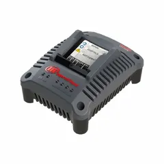 Single-port rapid charger for 12V DC or 20V DC batteries. Operates on 100-240V AC input. Suitable for recharging batteries used in cordless power tools in industrial and maintenance settings.
