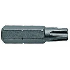 APEX Insert Torx Bits, T15 size, Imperial, with Torx head. Standard duty. Sold in a 5-pack. Suitable for driving Torx fasteners in assembly and repair tasks using hex drive tools.