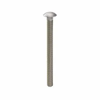 Carriage Bolt: Square Neck, 5/16"-18 Thread Size, 4 in lg, Stainless Steel, 316, Plain (MPN BULK-BOLT-5013)