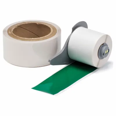BRADY Continuous Label Stock: 2 in x 50 ft, Polyester With Rubber Adhesive - Brady Floor Marking Tape