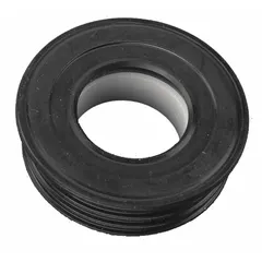 Bushing for CUSHMAN personnel and utility vehicles. Used in suspension or steering linkage systems to reduce friction and wear between moving parts.