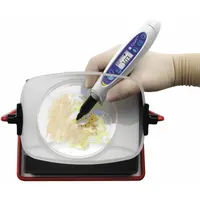 This light box is a centrifuge tube accessory used in laboratories to illuminate samples for visual inspection. It provides backlighting to help observe tube contents, check for precipitates, or verify fill levels during sample preparation and analysis