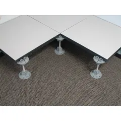 This fiberglass micro-mesh grating is a non-magnetic, corrosion-resistant flooring panel with impact-resistant properties. It is suited for environments requiring metal-free, durable surfaces such as medical facilities, laboratories, and cleanrooms. The nominal size is 24 inches by 24 inches.