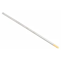 WESTWARD Tungsten Electrode: 1.5% Lanthanated, 1/16 in x 7 in, Gold, EWLa-1.5, 10 PK