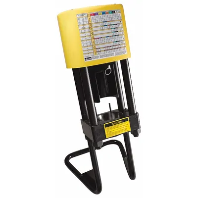 Parker Portable Hose Crimper: 1 1/4 in Max, Corded, 120V, Bench Mount, 60 ton Force - Parker Hydraulic Hose Crimping Machines