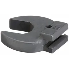 Open end torque wrench head with 7/8 in size and 1-5/16 in drive size. Interchangeable design for use with compatible torque wrenches. Suitable for applying controlled torque to fasteners in assembly and maintenance tasks.