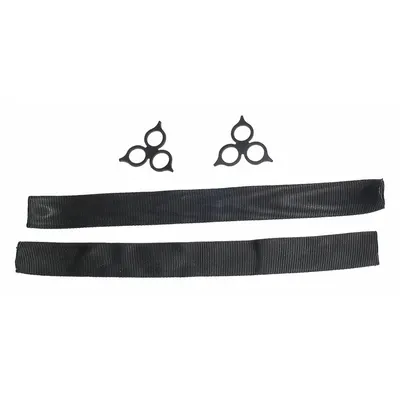 LOCKJAW Synthetic Shackle Kit: Soft Shackles, HMPE/Polyethylene, (2) Lock Rings/(2) Sleeves - Replacement Sleeves & Lock Rings for Synthetic Shackles