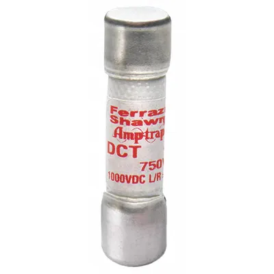 MERSEN Solar Fuse: DCT Series, Fast-Acting, 2 A - Fast-Acting Cylindrical Fuses