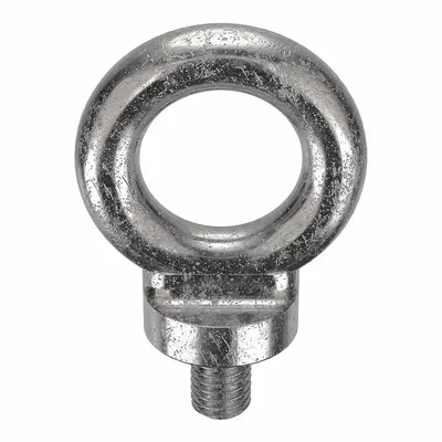 KEN FORGING Machinery Eye Bolt: With Shoulder, 18-8, Stainless Steel, Plain - Machinery Eye Bolts with Shoulder