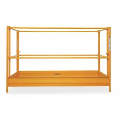 This guardrail and toe board kit from BIL-JAX provides perimeter protection for elevated work areas. It includes components to help prevent falls and contain debris on scaffolding, platforms, and similar structures. Suitable for industrial safety applications where guardrail systems are required.