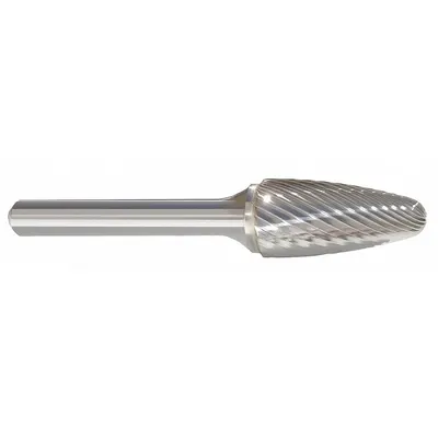 OEM Carbide Bur: Ball-Nosed Tree - Single-Cut Ball-Nosed Tree Burs