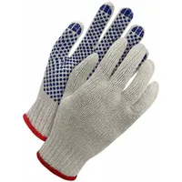 BDG Knit Gloves: XL, Cotton/Polyester, Gray, 1 PR (MPN 80-9-2035-XL)