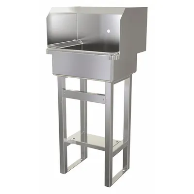 SANI-LAV 7270 One-Station Freestanding Hand Sink without Faucet - One-Station Freestanding Hand Sinks without Faucets