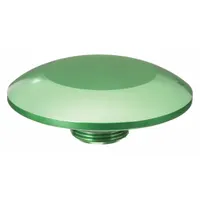EATON Mushroom Head: 30 mm Panel Size, Non-Illuminated, Metallic, Green (MPN 10250TJ61)