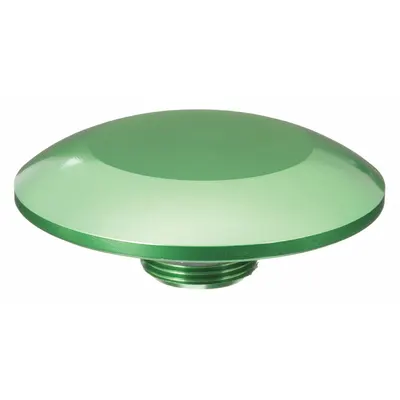 EATON 10250TJ61 Mushroom Head for Push Buttons, Non-Illuminated, Aluminum, Green - Heads for Push Buttons
