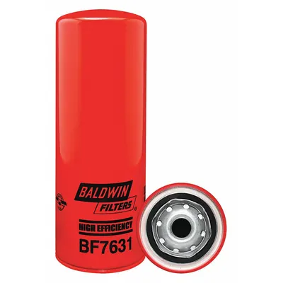 BALDWIN FILTERS Fuel Filter: Spin-On, 3 11/16 in Outside Dia, 7/8"-14 Thread Size, Cellulose - Spin-On Fuel Filters