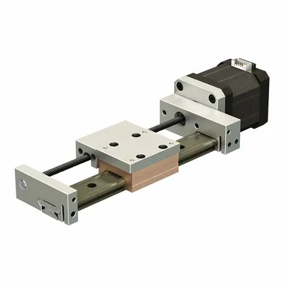 PBC LINEAR Compact Series Gliding Surface Rail System - PBC Linear Compact Series Gliding Surface Rail Systems