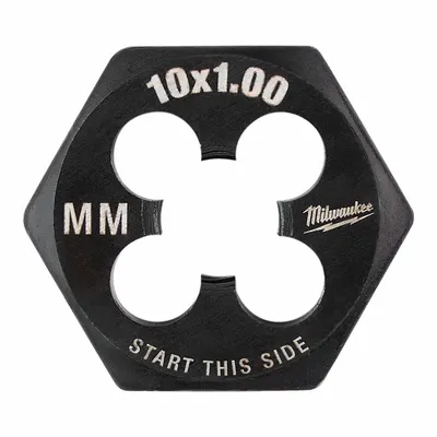 MILWAUKEE Solid Hex Rethreading Die - Solid Hex Rethreading Dies