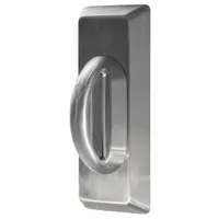This passage lever lockset is constructed of stainless steel with a satin stainless steel finish. It is ligature-resistant and conforms to ANSI F75 function code for non-locking passage operation. Suitable for interior doors where reduced self-harm risk is a concern