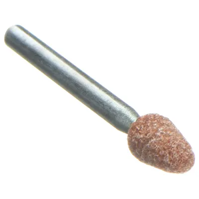 NORTON General Purpose Mounted Point for Carbon Steel, 60 Grit, B44 Shape - General Purpose Mounted Points for Carbon Steel