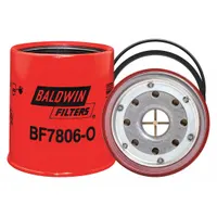 BALDWIN FILTERS Fuel Filter: Spin-On, 3 11/16 in Outside Dia, 1"-14 Thread Size, Cellulose, Ford (MPN BF7806-O)