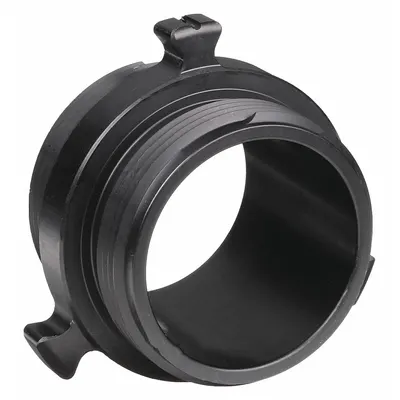 MOON AMERICAN 1-1/2 in x 1-1/2 in NH x NH Straight Aluminum - Aluminum Rigid Fire Hydrant & Standpipe Adapters