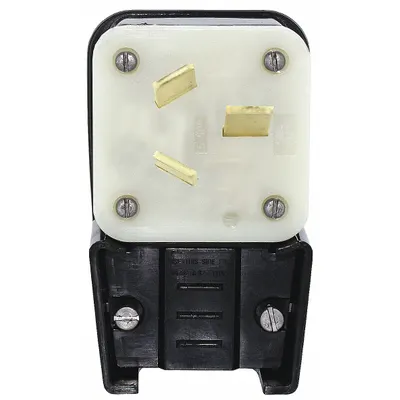 LEVITON 9450-P Straight Blade Plug - Angled Plugs