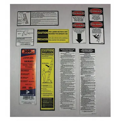 LOUISVILLE Label Kit for FE3240 and Compatible Models - Material Handling Parts